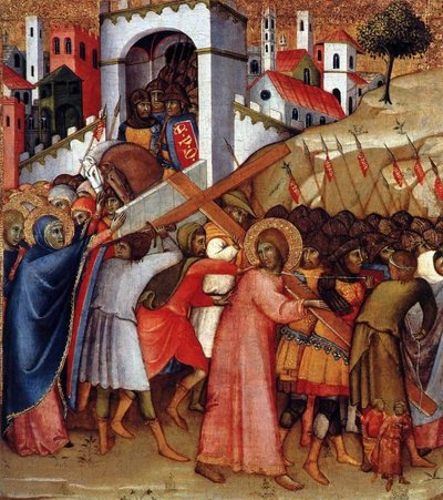 Way to Calvary by Andrea di Bartolo